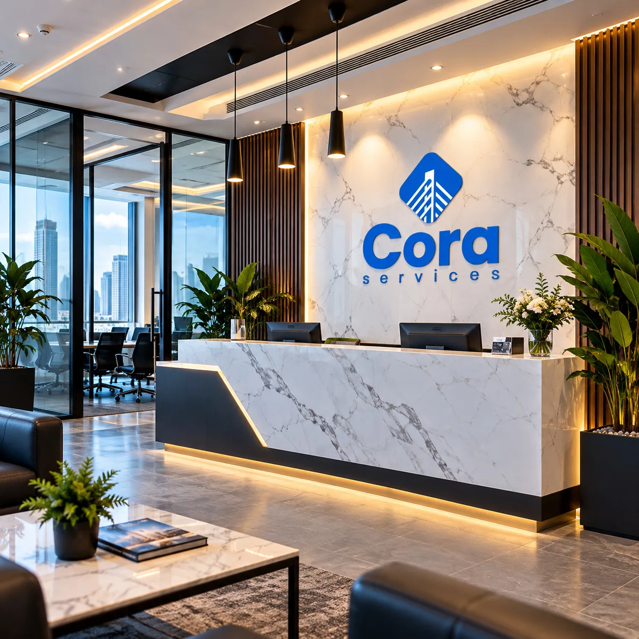 CORA Services reception